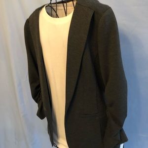 COPY - Knit Gray Blazer Sz M